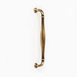 Transitional Old Brass "Perry" Cabinet Knobs and Drawer Pulls