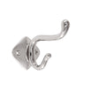 Polished Nickel "Louie Style 4" Wall Coat and Hat Hook - Forge Hardware Studio