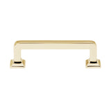 Unlacquered Brass "Kensington" Mission Style Cabinet Hardware - Forge Hardware Studio