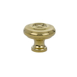Polished Brass "Heritage No.2" Cabinet Knobs and Wire Pulls - Forge Hardware Studio