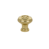 Polished Brass "Heritage No.2" Cabinet Knobs and Wire Pulls - Forge Hardware Studio