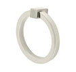 Zimi Round Ring Pull in Polished Nickel - Forge Hardware Studio