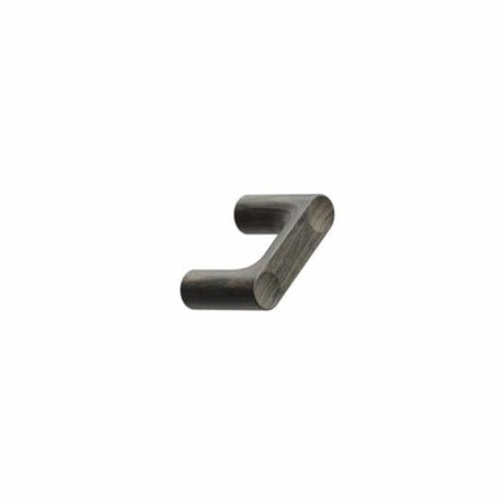 Dark Oak Lacquered Wood "Punto" Cabinet Knob and Drawer Pulls - Forge Hardware Studio