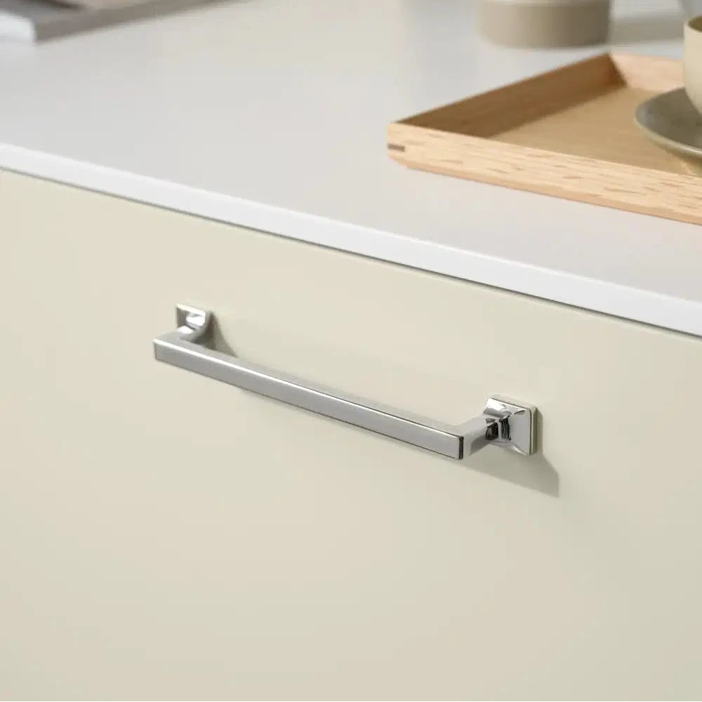 Polished Nickel "Heirloom" Knob and Drawer Pulls - Forge Hardware Studio