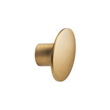 Brushed Bronze "Dome" Oval Cabinet Knob - Forge Hardware Studio