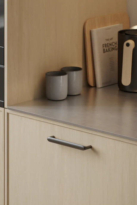 Gun Metal "Cobra" Drawer Pulls - Forge Hardware Studio