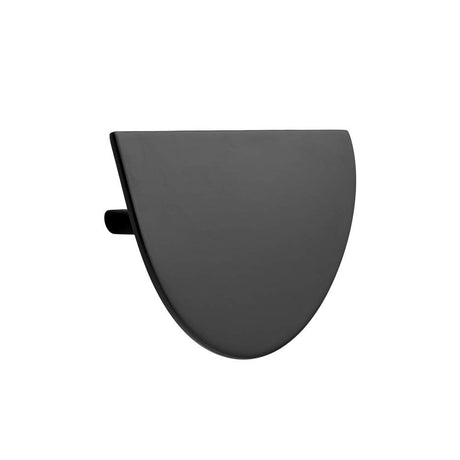Semi-Circle "Horizon" Matte Black Drawer Pulls - Forge Hardware Studio
