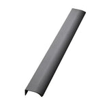 Anthracite Textured "Edge Straight" Tab Drawer Pulls - Forge Hardware Studio