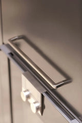 Satin Steel "Mango" Drawer Pulls - Forge Hardware Studio