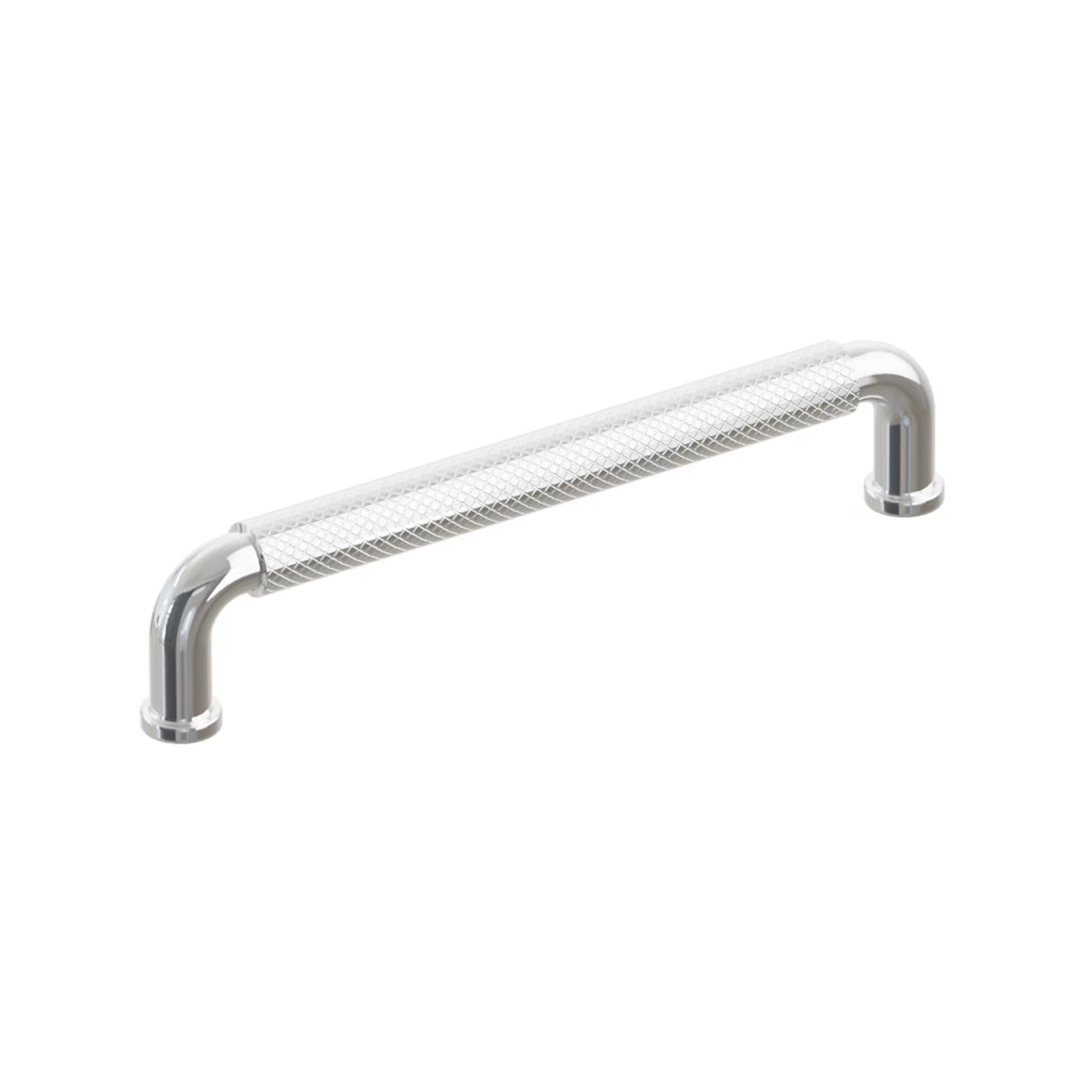 Polished Chrome "ES Knurled" Round Knobs and Drawer Pulls