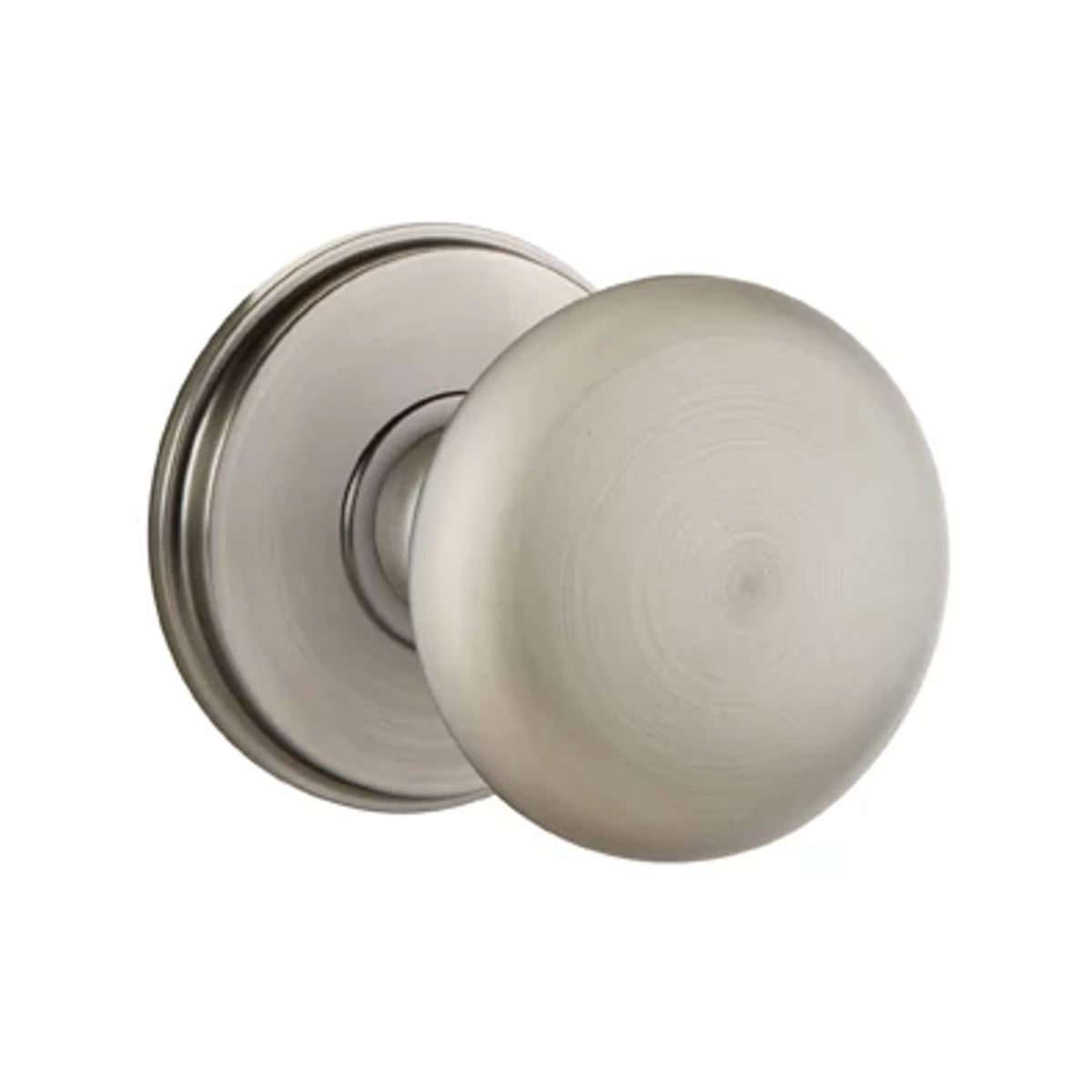 Transitional Pewter "Heritage" Round Door Knob