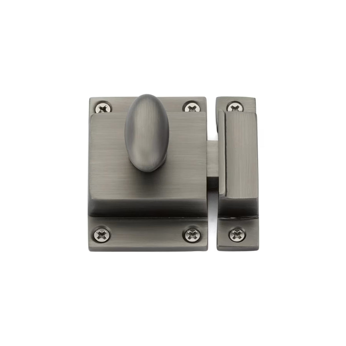 Luxe Pewter Cabinet Latch - Forge Hardware Studio