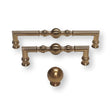 Champagne Bronze “Kira” Cabinet Ball Knob and Drawer Pulls - Forge Hardware Studio