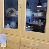 Glass Depression Clear Drawer Pull and Cabinet Knobs - Forge Hardware Studio