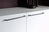 Matte Black "Lumia" Cabinet Knobs and Drawer Pulls - Forge Hardware Studio