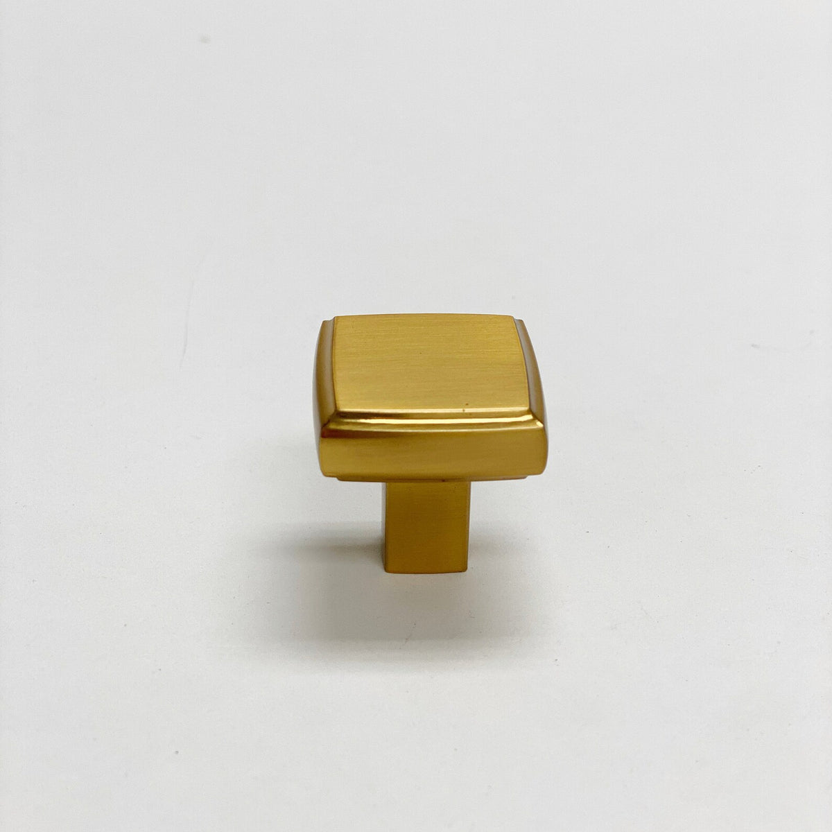 Warm Brass "Belfour No. 2" Cabinet Knobs and Drawer Pulls - Forge Hardware Studio