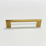 Warm Brass "Belfour No. 2" Cabinet Knobs and Drawer Pulls - Forge Hardware Studio