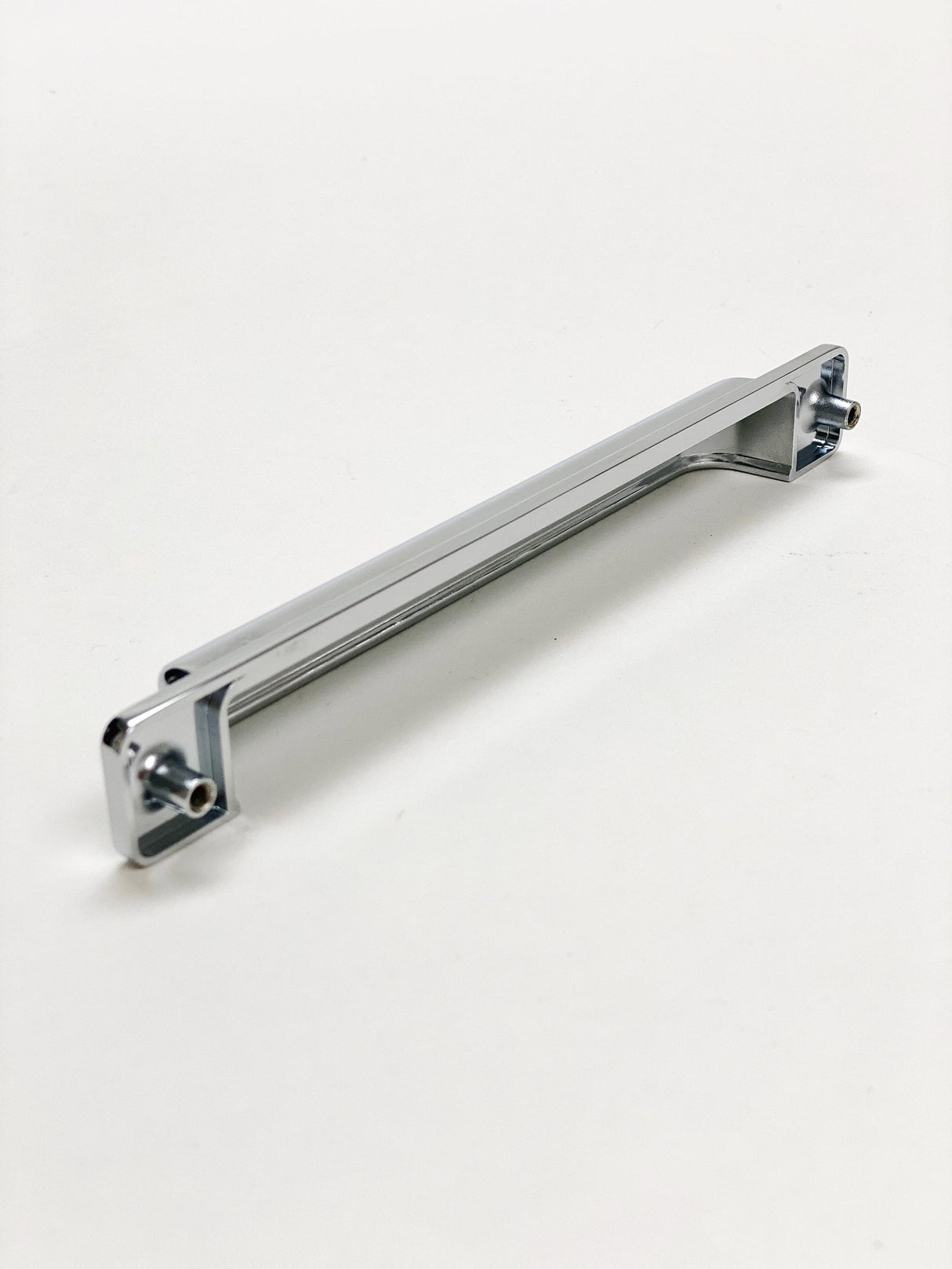 Square Cup "Kira" Polished Chrome Drawer Pulls - Forge Hardware Studio