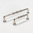 Polished Nickel "Heritage" Cabinet Drawer Pulls - Kitchen Drawer Handles - Forge Hardware Studio