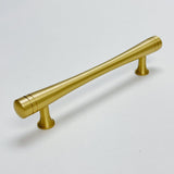 Satin Brass "Julien" Cabinet Knob and Drawer Pulls - Forge Hardware Studio