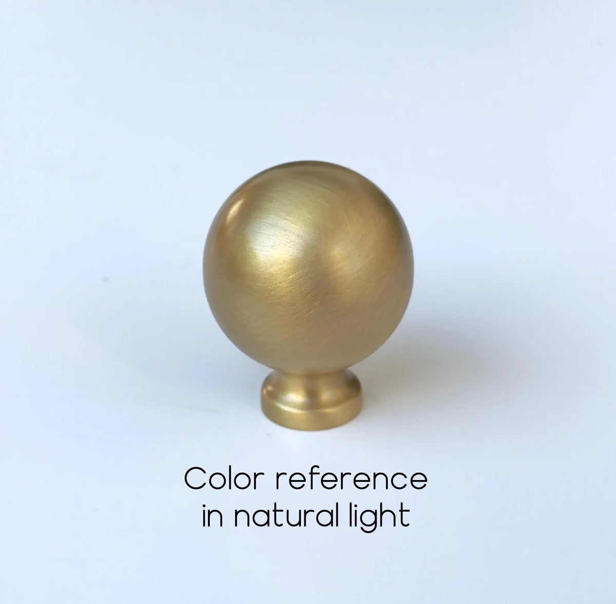 Weathered Brass "Knurled" Round Glass Shower Knob - Industry Hardware