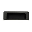 Recessed Matte Black Drawer Pulls - Forge Hardware Studio