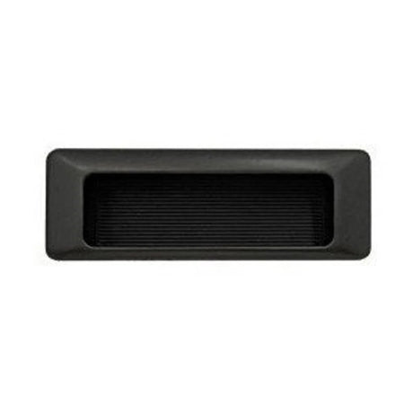Recessed Matte Black Drawer Pulls - Forge Hardware Studio