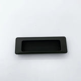 Recessed Matte Black Drawer Pulls - Forge Hardware Studio