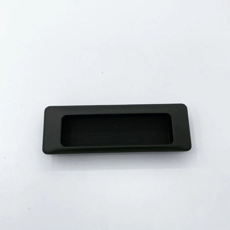 Recessed Matte Black Drawer Pulls - Forge Hardware Studio