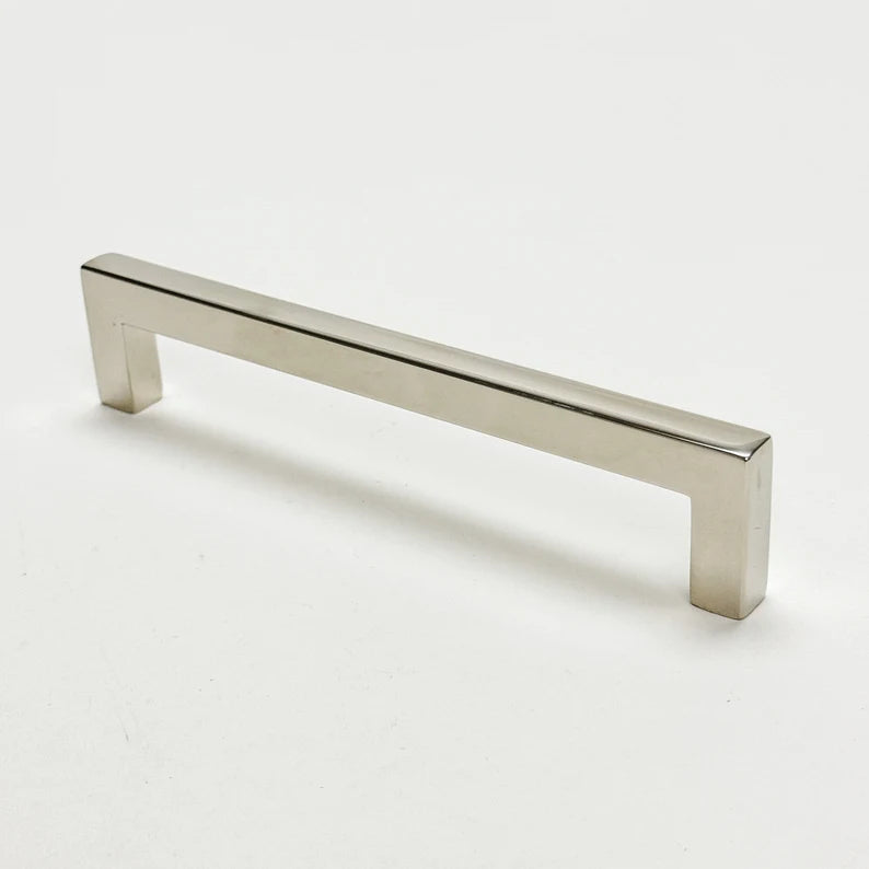 Polished Nickel "Glam" Cabinet Knobs and Drawer Pulls - Forge Hardware Studio