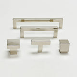 Polished Nickel "Glam" Cabinet Knobs and Drawer Pulls - Forge Hardware Studio