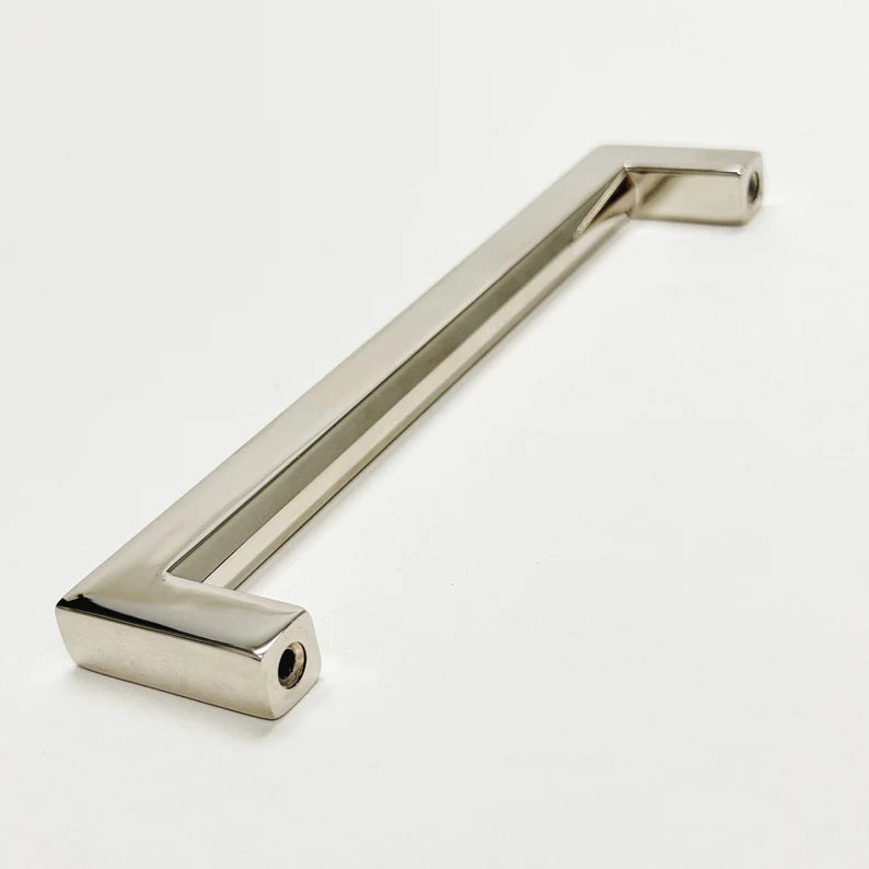 Polished Nickel "Glam" Cabinet Knobs and Drawer Pulls - Forge Hardware Studio