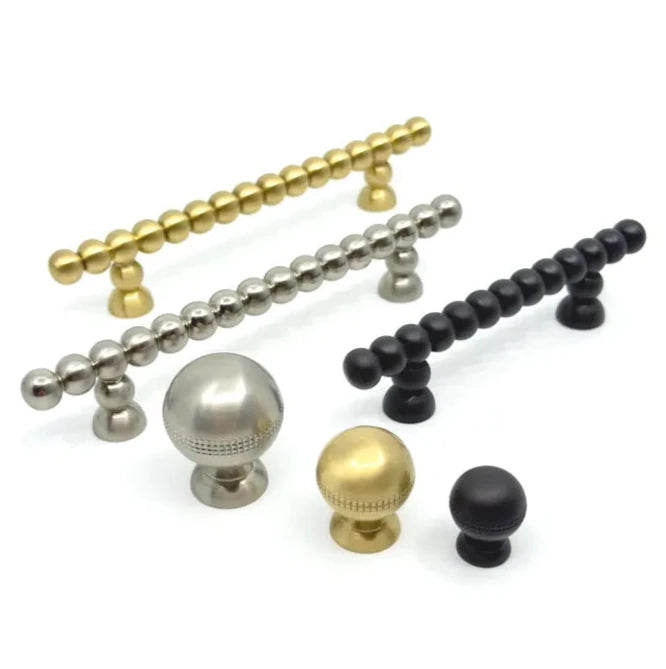 Punto Cabinet Ball Knob and Drawer Pulls - Forge Hardware Studio