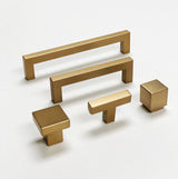 Champagne Bronze "Glam" Cabinet Knobs and Drawer Pulls - Forge Hardware Studio
