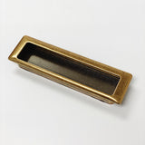 Recessed Medium Antique Drawer Pulls - Forge Hardware Studio