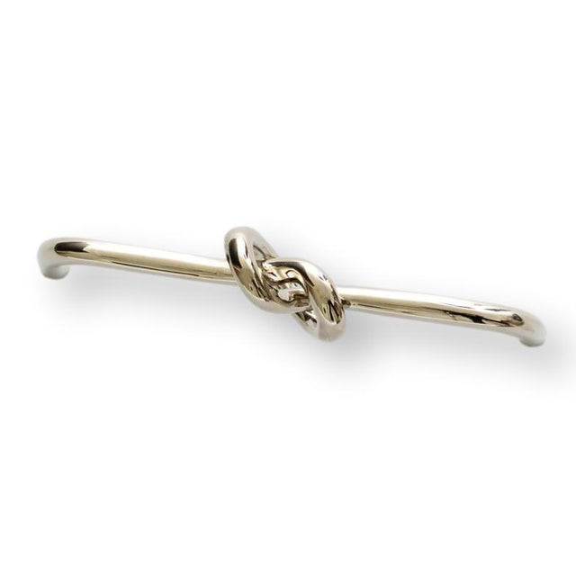 Polished Nickel "Knot" 5 in. Drawer Pull - Forge Hardware Studio