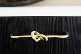 Polished Unlacquered Brass "Knot" 5 in. Drawer Pull - Forge Hardware Studio