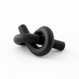 Matte Black "Knot" Cabinet Knob and Wall Hook - Forge Hardware Studio