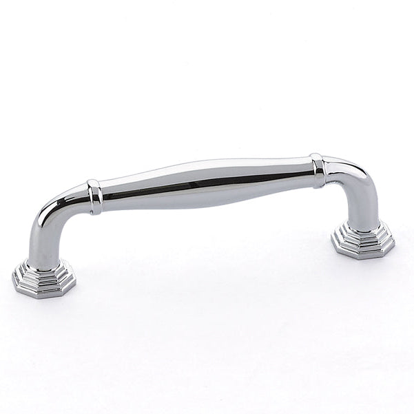 Polished Chrome "Elite Geometric" Cabinet Knobs and Drawer Pulls - Forge Hardware Studio