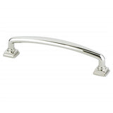 Kelly No.2 Cabinet Drawer Pulls in Polished Nickel - Brass Cabinet Hardware 