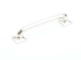 Milli Square Polished Nickel Drawer Pulls - Brass Cabinet Hardware 