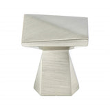 Brushed Nickel "Wade" Drawer Knob and Drawer Pulls - Forge Hardware Studio