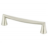 Satin Nickel "Core" Drawer Pulls and Knob - Brass Cabinet Hardware 