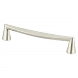 Satin Nickel "Core" Drawer Pulls and Knob - Brass Cabinet Hardware 