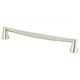 Satin Nickel "Core" Drawer Pulls and Knob - Brass Cabinet Hardware 