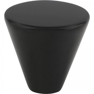 Matte Black "MCM" Mid-Century Pulls and Knob - Forge Hardware Studio