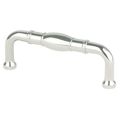 Designers Group Ramona 1-1/4" Polished Nickel Round Cabinet Knob - Forge Hardware Studio