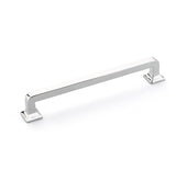 Menlo Park Chrome Cabinet Drawer Pulls - Kitchen Drawer Handles - Brass Cabinet Hardware 
