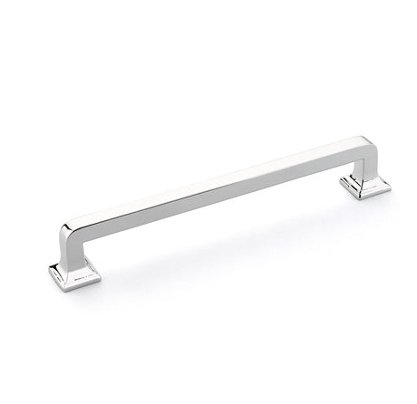 Menlo Park Chrome Cabinet Drawer Pulls - Kitchen Drawer Handles - Brass Cabinet Hardware 