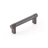 Smooth "Converse No.2" Oil Rubbed Bronze Cabinet Knobs and Drawer Pulls - Forge Hardware Studio
